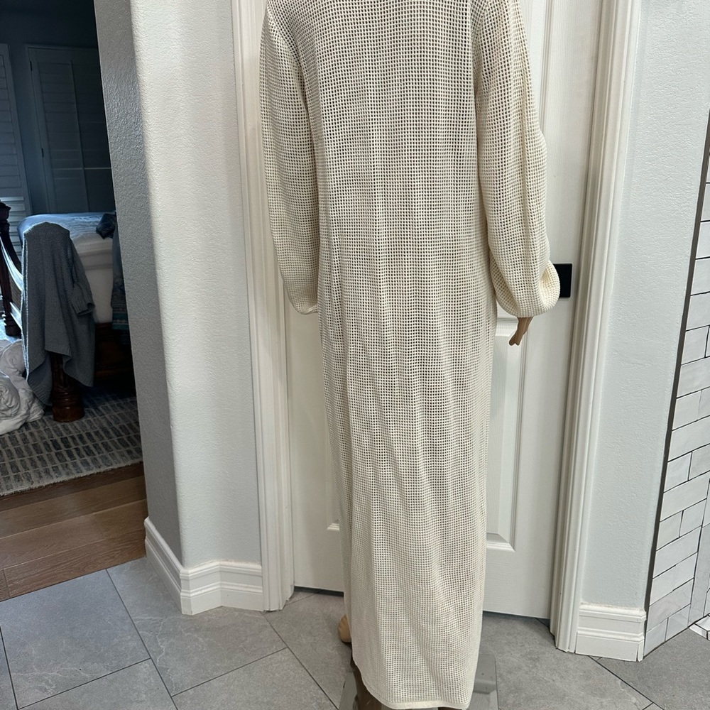 Frame Knit Long Swim Coverup - Picture 6 of 9